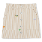 Patched cotton skirt KENZO KIDS 
                    GIRL