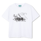 Short-sleeved cotton T-shirt KENZO KIDS 
                    BOY