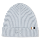 Knitted beanie, PALE BLUE, hi-res