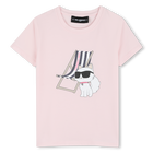 Short sleeve t-shirt KARL LAGERFELD KIDS 
                    GIRL