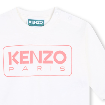 Long-sleeved T-shirt KENZO KIDS GIRL