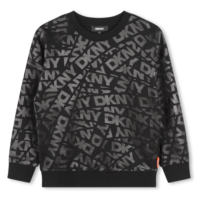 Cotton Fleece Sweatshirt DKNY UNISEX