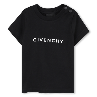 T-shirt with snap closure GIVENCHY BOY