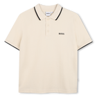 Short sleeve polo, SAND, hi-res