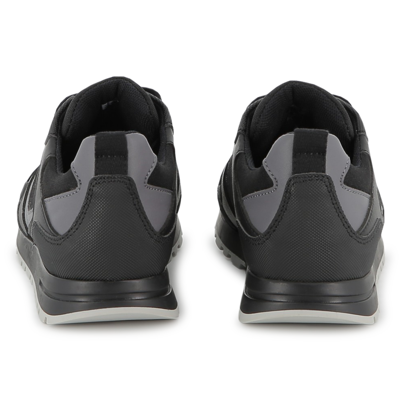 Faux and canvas sneakers BOSS 
                        BOY