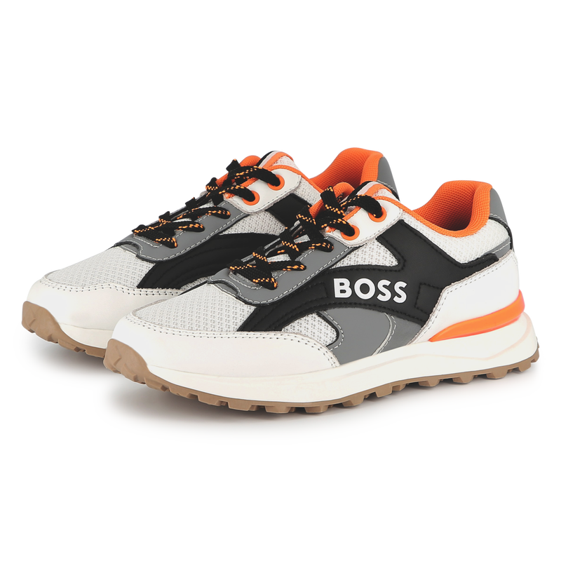 Lace-up trainers with colours BOSS 
                        BOY