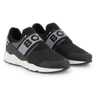 Cowhide leather trainers BOSS 
                    BOY