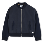 Zipped cardigan with pockets BOSS 
                    GIRL