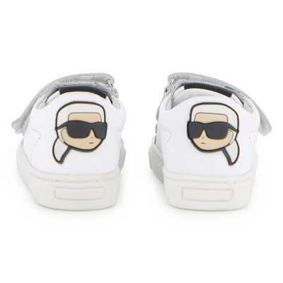 TRAINERS WITH HOOK-AND-LOOP STRIPES KARL LAGERFELD KIDS BOY