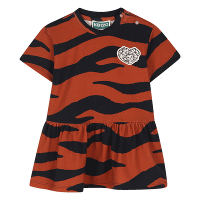 Short-sleeve dress KENZO KIDS GIRL