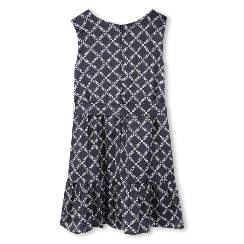 Sleeveless satin dress MICHAEL KORS 
                        GIRL