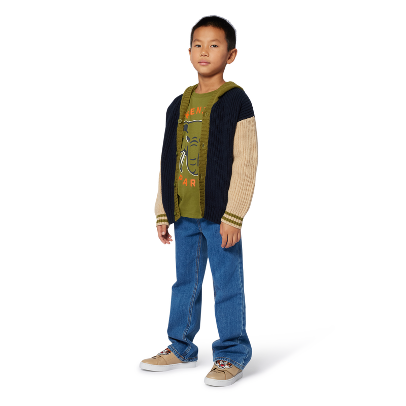 Knit cardigan KENZO KIDS 
                        BOY