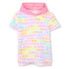 Straight hooded dress BILLIEBLUSH 
                    GIRL