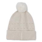 Knitted hat with pompom MICHAEL KORS 
                    GIRL