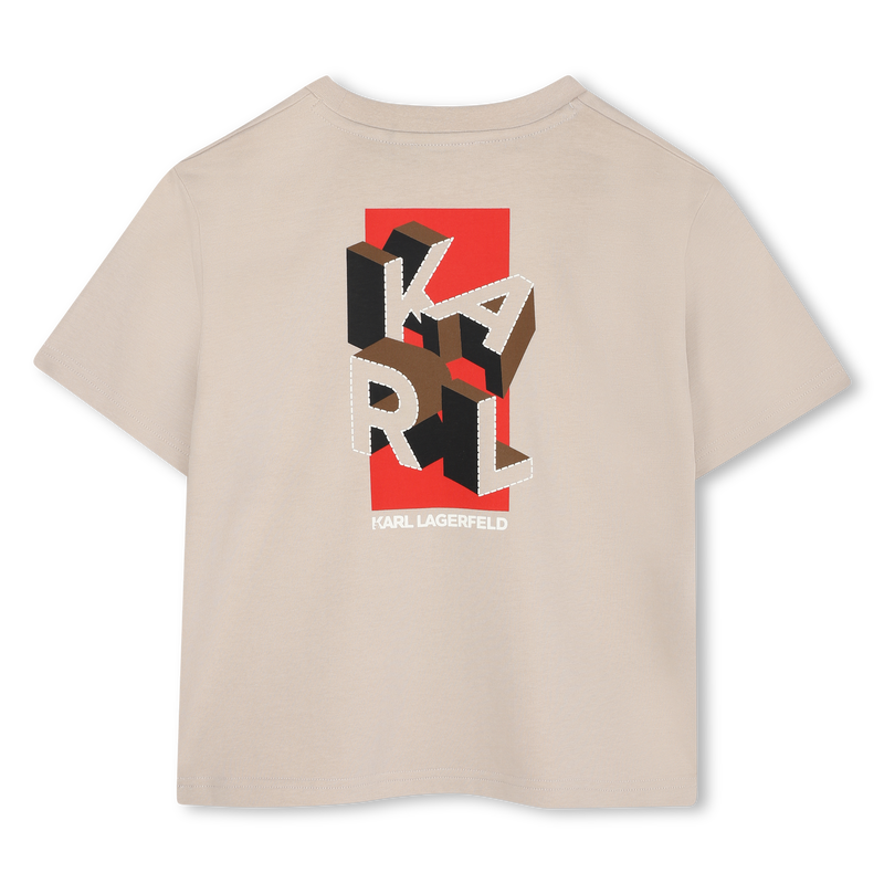 Short-sleeved T-shirt KARL LAGERFELD KIDS 
                        BOY