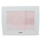 Cotton blanket BOSS 
                    UNISEX