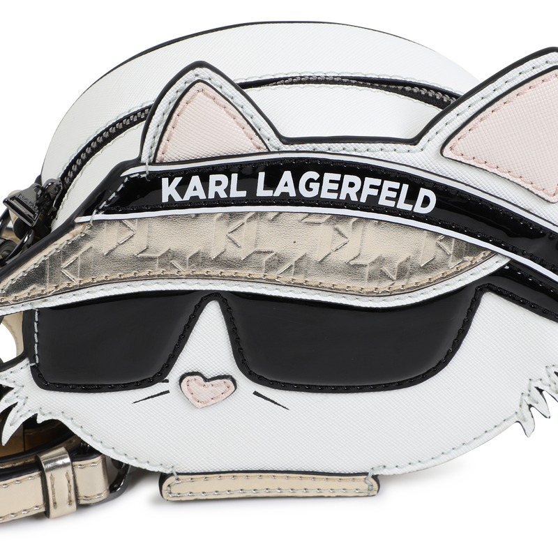 Coated fabric handbag KARL LAGERFELD KIDS 
                        GIRL