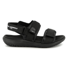 Hook-and-loop leather sandals KARL LAGERFELD KIDS 
                    BOY