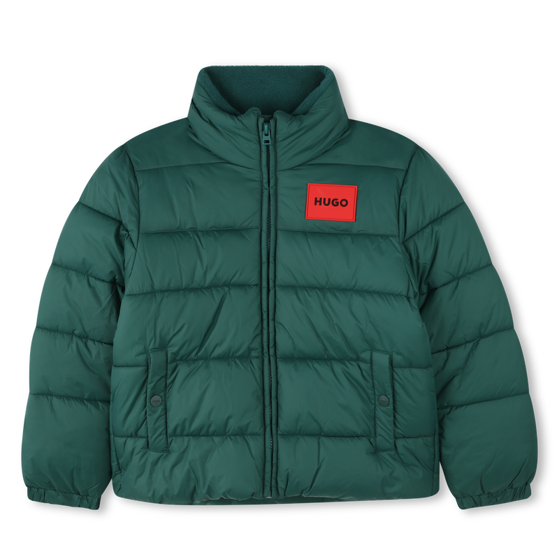 Zip-Up Water-Repellent Parka HUGO 
                        BOY