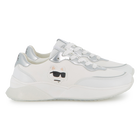 Lace-up trainers with badge KARL LAGERFELD KIDS 
                    GIRL