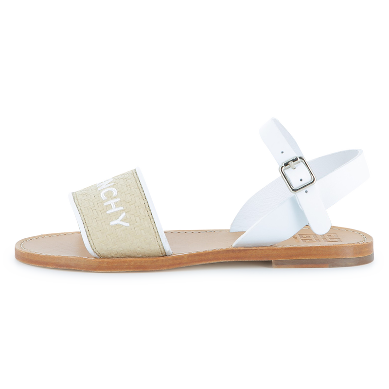 GIVENCHY Buckled sandals with leather for GIRL Kids around
