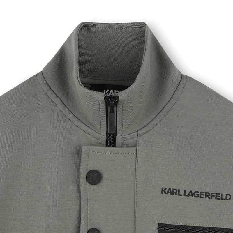 Jogging cardigan KARL LAGERFELD KIDS 
                        BOY