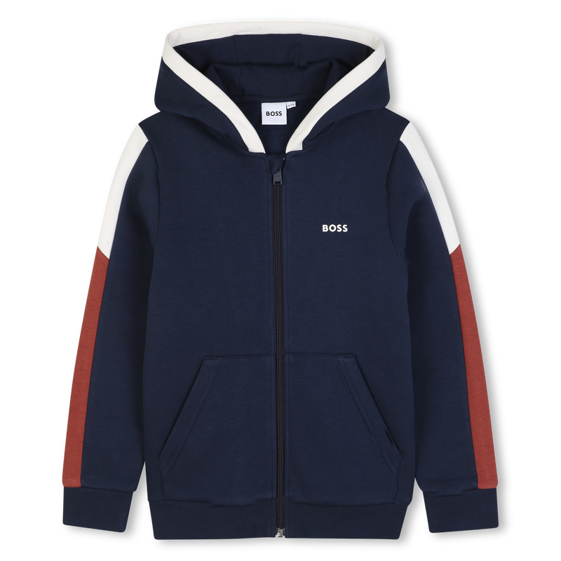 Hooded cardigan BOSS 
                        BOY