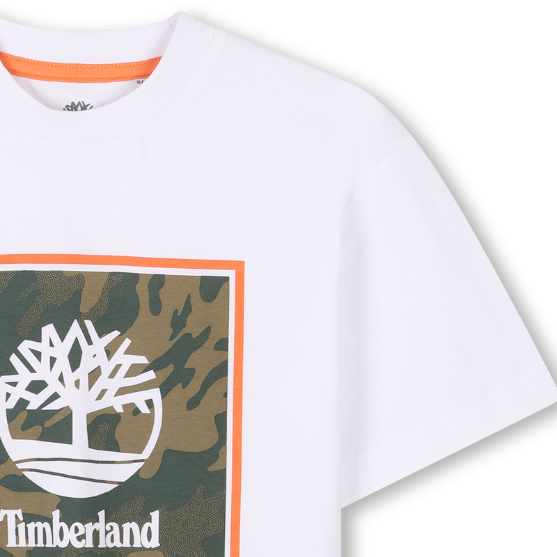 Loose T-shirt with print TIMBERLAND 
                        BOY