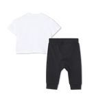 T-shirt and trousers set KARL LAGERFELD KIDS 
                    BOY