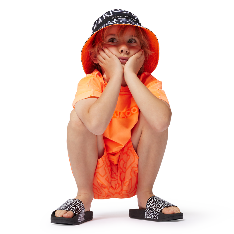 Printed swim shorts MARC JACOBS 
                        BOY