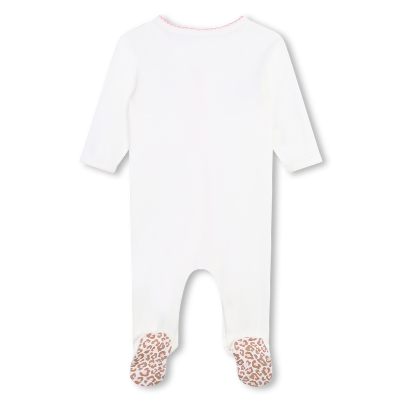 Cotton press stud pyjamas KENZO KIDS 
                        GIRL