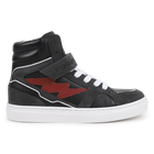 Hook-and-loop leather trainers ZADIG VOLTAIRE 
                    BOY