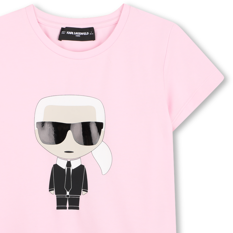 T-SHIRT ILLUSTRATION CHOUPETTE KARL LAGERFELD KIDS 
                        GIRL