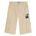 Bermuda shorts with patch pockets KENZO KIDS 
                    BOY