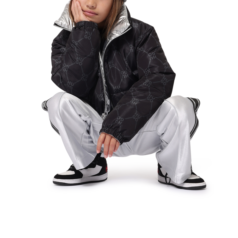 Reversible cropped puffer HUGO 
                    GIRL