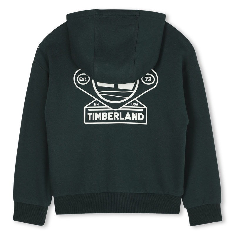 Hooded jogging cardigan TIMBERLAND 
                        BOY