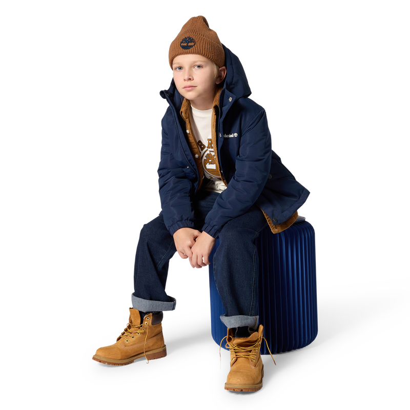 Hooded parka TIMBERLAND 
                        BOY