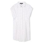 Short-sleeved cotton dress DKNY 
                    GIRL