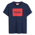 Short-sleeved cotton T-shirt HUGO 
                    BOY