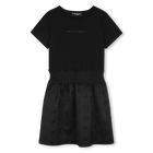Short-sleeve dress KARL LAGERFELD KIDS 
                    GIRL