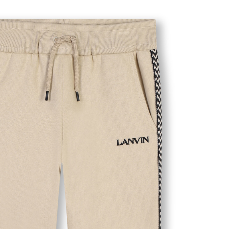 Jogging trousers with trim LANVIN 
                        BOY