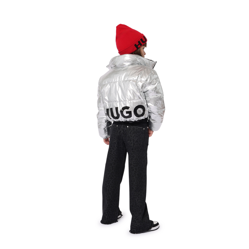 Reversible Cropped Puffer HUGO 
                        GIRL