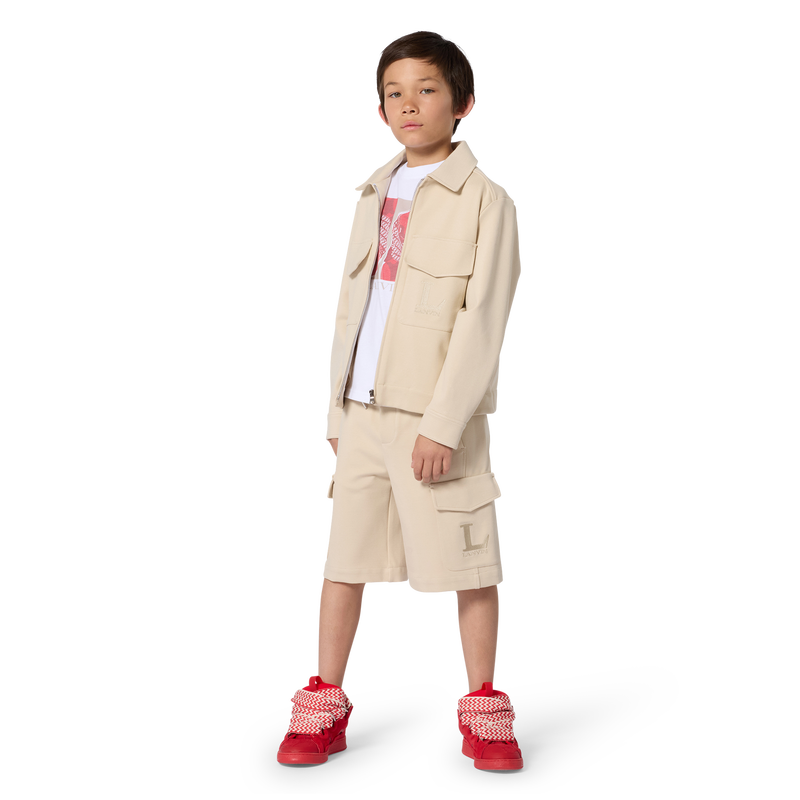 ZIP-UP HOODIE LANVIN 
                        BOY