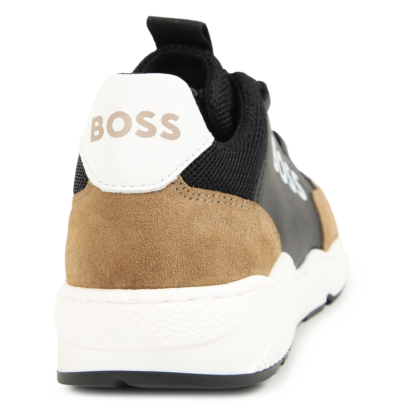 Elasticated lace-up trainers BOSS 
                        BOY