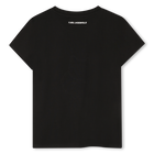 Short-sleeved T-shirt KARL LAGERFELD KIDS 
                    GIRL
