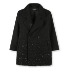 Coat with button closures KARL LAGERFELD KIDS 
                    GIRL