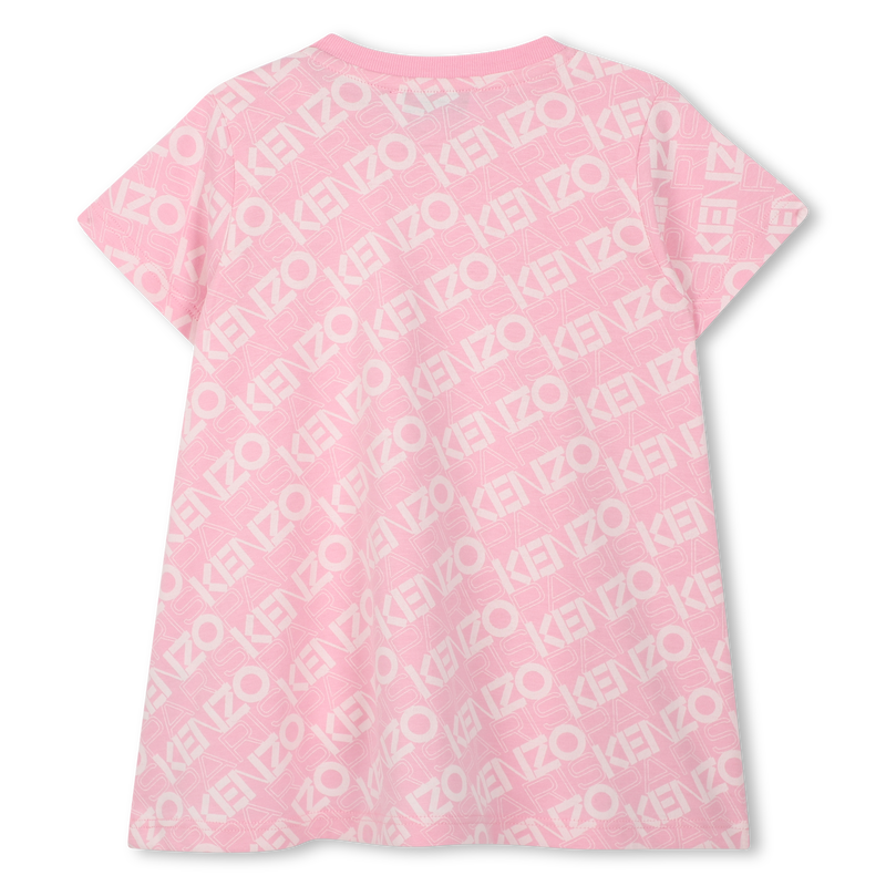 Printed cotton dress KENZO KIDS 
                        GIRL