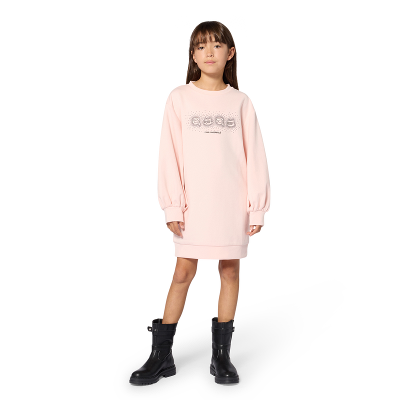 Long Sleeve Dress KARL LAGERFELD KIDS 
                        GIRL