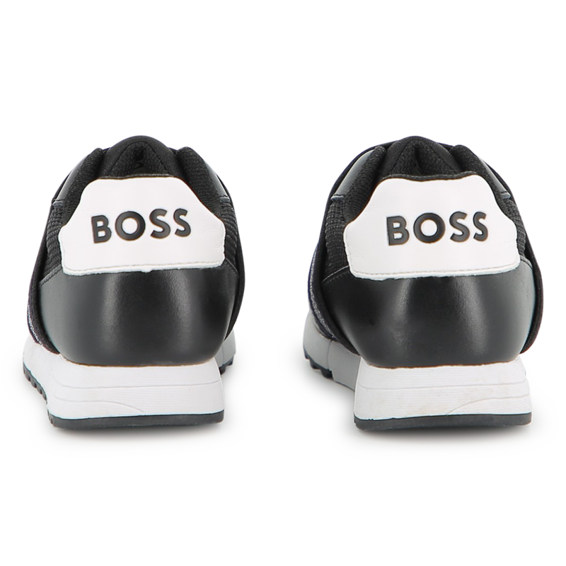 COWHIDE LEATHER TRAINERS BOSS 
                        BOY