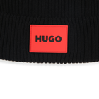 Knitted cotton hat HUGO 
                    UNISEX